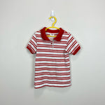 Load image into Gallery viewer, Vintage Health-tex Red and White Striped Polo Shirt 7 USA
