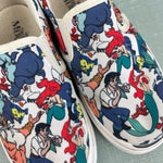 Load image into Gallery viewer, Ground Up Disney Little Mermaid Slip On Sneakers 12
