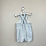 Load image into Gallery viewer, Janie and Jack Dobby Stripe Shortall Romper 12-18 Months
