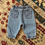 Load image into Gallery viewer, Vintage Little Levi&#39;s Blue Jeans 12 Months USA
