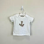 Load image into Gallery viewer, Jacadi Paris Tan Striped Anchor Shortall Set 18 Months
