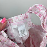 Load image into Gallery viewer, Vintage Janie and Jack Smocked Pink Floral Flutter Sleeve Dress 3-6 Months
