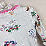 Load image into Gallery viewer, The Beaufort Bonnet Company Noelle's Night Night Mistletoe Musings with Hamptons Hot Pink 2T
