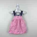 Load image into Gallery viewer, Vintage Y2K Tommy Hilfiger Pink Jumper Dress 6-12
