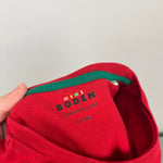 Load image into Gallery viewer, Mini Boden Truck Applique T-Shirt Rockabilly Red Tree 6-7
