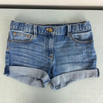 Load image into Gallery viewer, Crewcuts Cuffed Medium Wash Denim Cowgirl Shorts 10

