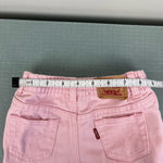 Load image into Gallery viewer, Vintage Levi&#39;s 517 Flare Jeans Pink 18 Months
