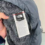 Load image into Gallery viewer, The North Face Baby Reversible Mount Chimbo Full-Zip Hooded Jacket Gray 6-12 Months
