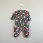 Load image into Gallery viewer, The Bonnie Mob Baby Dreamer Sleepsuit Gray Dove 3-6 Months NWT
