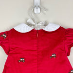 Load image into Gallery viewer, Classic Prep Childrenswear Paige Dress Crimson w/ Woody 6-9 Months NWT
