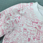 Load image into Gallery viewer, Joy Street Pink Cape Cod Two Piece Kids Pajamas 4T
