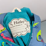 Load image into Gallery viewer, Hatley Zip Up Rain Jacket Dangerous Dinos 3T
