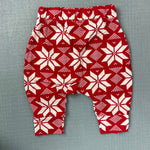 Load image into Gallery viewer, Hanna Andersson Baby Print Knit Jogger Scandi Snowflake 60 cm 3-6 Months
