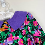 Load image into Gallery viewer, Vintage Baby Beluga New York Floral Jumpsuit &amp; Bow 18 Months NWT
