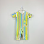 Load image into Gallery viewer, Vintage Tiny Tots Original Striped Giraffe Coverall

