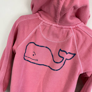 Vineyard Vines Jetty Red Whale Hoodie 3T