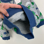 Load image into Gallery viewer, Gymboree Heather Gray Dino Pullover 18-24 Months NWT
