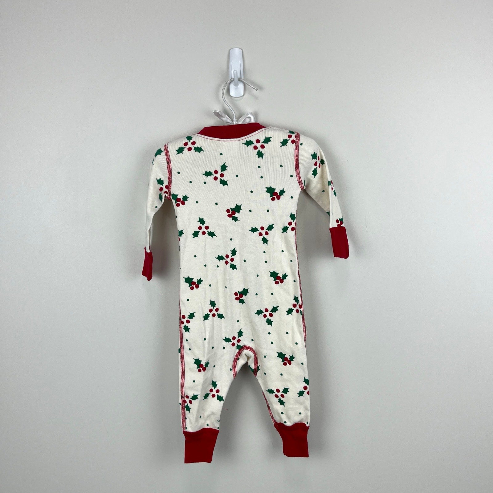 Hanna Andersson Festive Holly Pajamas 60 cm 3-6 Months