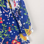 Load image into Gallery viewer, Mini Boden Blue Enchanted Unicorn Jersey Pocket Tunic Dress 6-7
