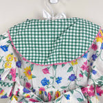 Load image into Gallery viewer, Vintage Rachel's Kids Floral Gingham Ruffle Dress 5T
