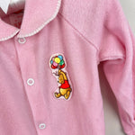 Load image into Gallery viewer, Vintage Winnie the Pooh Footie Pajama Sleeper XL 30 Months
