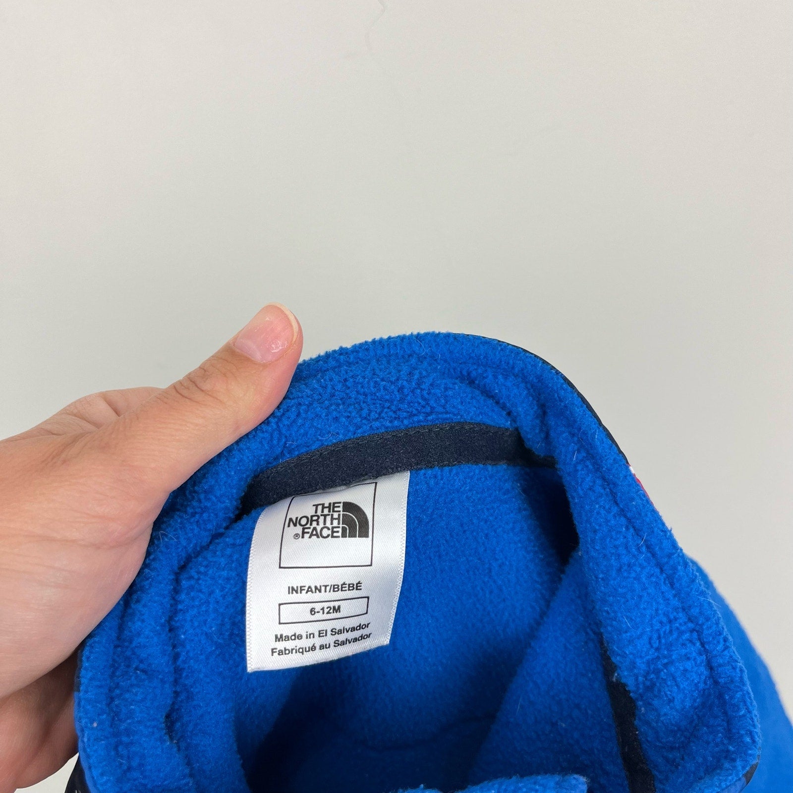 The North Face Blue Woodland Denali Fleece Jacket 6-12 Months