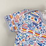 Load image into Gallery viewer, Joy Street Sandbar Jetties Beach Nantucket Short Sleeve Body Suit 3-6 Months
