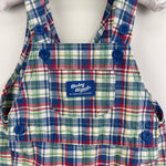 Load image into Gallery viewer, Vintage OshKosh B'gosh Plaid Shortalls 24 Months USA

