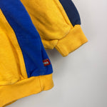 Load image into Gallery viewer, Vintage Lego Kids Wear Yellow Blue Magnetic Space Sweatshirt 3-4
