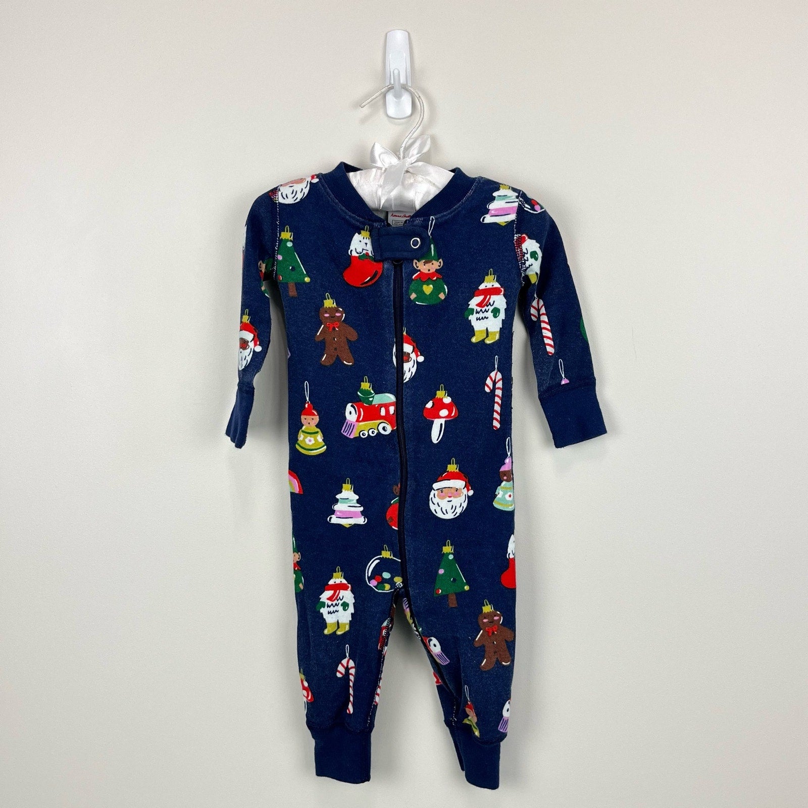 Hanna Andersson Christmas Tree Ornament Pajamas 70 cm 6-12 Months