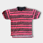 Load image into Gallery viewer, Vintage Body Rags Pink Black Surf T-Shirt Medium 12-14
