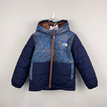 Load image into Gallery viewer, The North Face Reversible Mount Chimbo Jacket Navy Bear 4T
