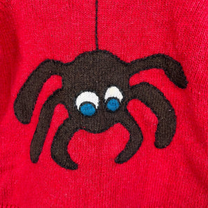 Mini Boden Red Spider Sweater 18-24 Months