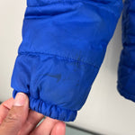 Load image into Gallery viewer, The North Face Reversible Mount Chimbo Full-Zip Hooded Jacket Blue Black 4T
