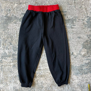 Vintage 90s Black Red Football Tee & Sweatpants 6 USA