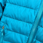 Load image into Gallery viewer, The North Face Girls Printed Down Reversible Hooded Jacket M 10
