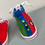 Load image into Gallery viewer, Nintendo Super Mario Bros High Top Luigi and Mario Sneakers 1
