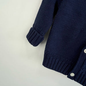 Ralph Lauren Navy Blue Cardigan Sweater 9 Months NWT