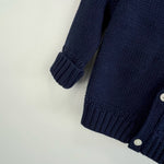 Load image into Gallery viewer, Ralph Lauren Navy Blue Cardigan Sweater 9 Months NWT
