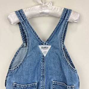 Vintage OshKosh B'gosh Blue Jean Overalls 24 Months