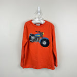 Load image into Gallery viewer, Hanna Andersson Long Sleeve Applique Motorcycle T-Shirt 110 cm 5T
