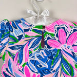 Load image into Gallery viewer, Lilly Pulitzer Girls Dominique Infant Shift Dress Gecko Green Tiger Sunrise 3-6 Months
