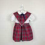 Load image into Gallery viewer, Vintage Nannette Plaid Dress 4T
