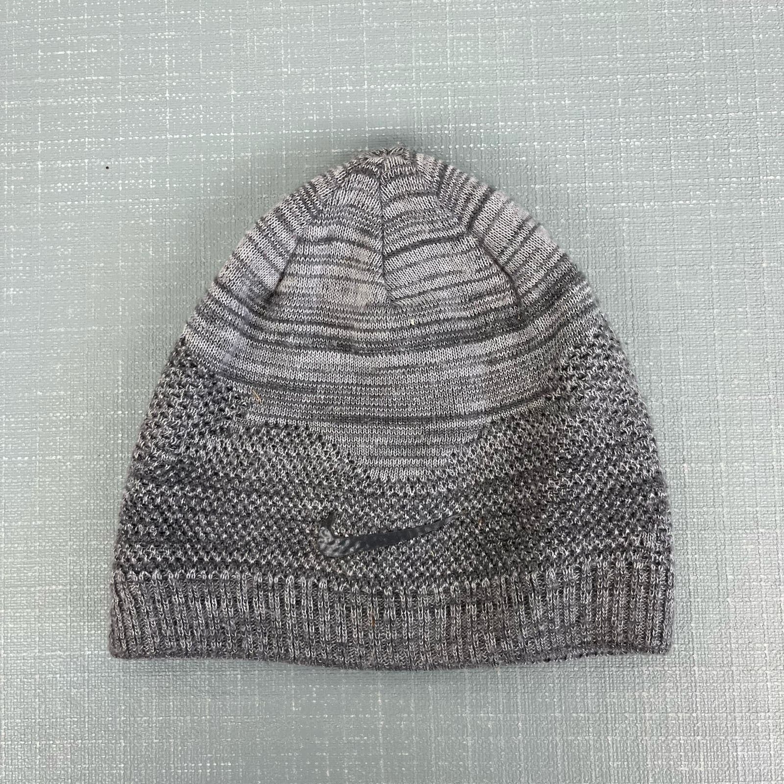 Nike Boys Gray Knit Cap Toddler