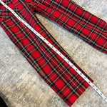 Load image into Gallery viewer, Vintage DiJon Apparel Festive Plaid Suspender Pants Overalls 6
