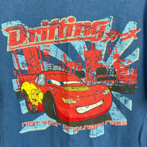 Vintage Disney Cars T-Shirt Blue 6/7