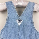 Load image into Gallery viewer, Vintage OshKosh B'gosh Blue Jean Shortalls 3-6 Months
