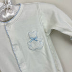 Load image into Gallery viewer, Kissy Kissy Teddy Bear Converter Sleep Gown Small 0-3 Months
