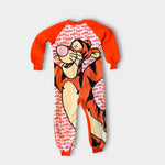 Load image into Gallery viewer, Vintage Winnie the Pooh Tigger Fleece Toddler Pajamas
