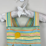 Load image into Gallery viewer, Vintage Cradlecraft Applique Hippo Sunsuit 24 Months
